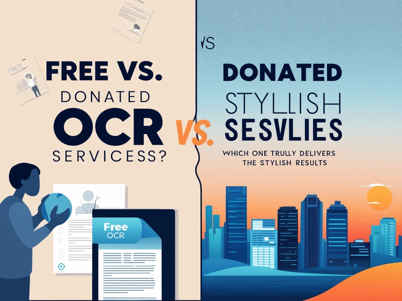 Free vs. Donated OCR Services