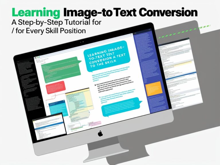 Learning Image-to-Text Conversion A Step-by-Step Tutorial for Every Skill Position