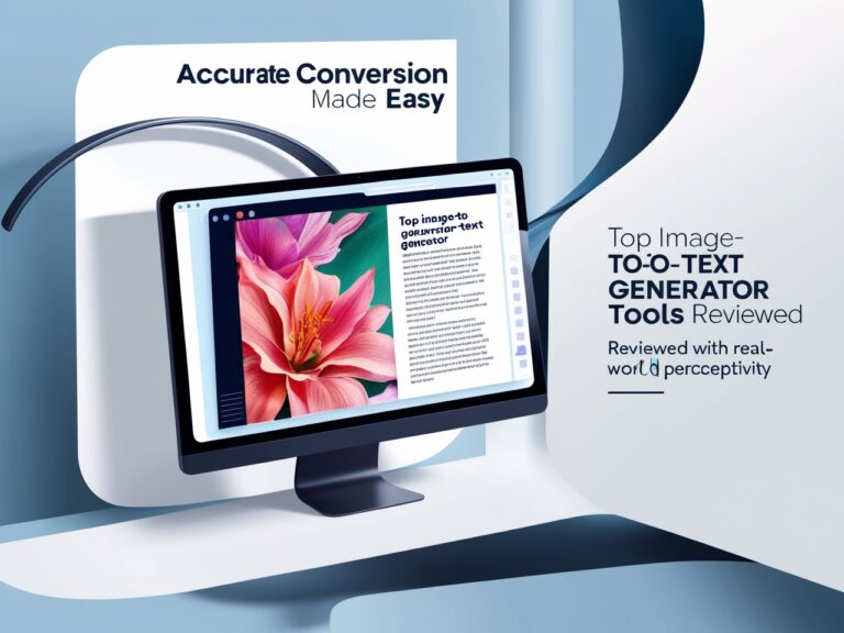Accurate Conversion Made Easy Top Image-to-Text Generator Tools Reviewed with Real-World Perceptivity