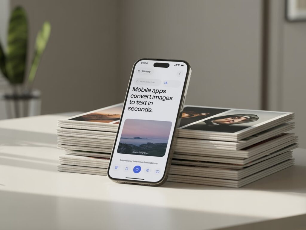 Mobile Apps That Convert Images to Text in Seconds