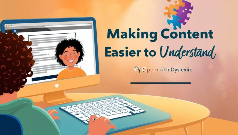 Image to Text for Dyslexic Readers: Making Content Easier to Understand