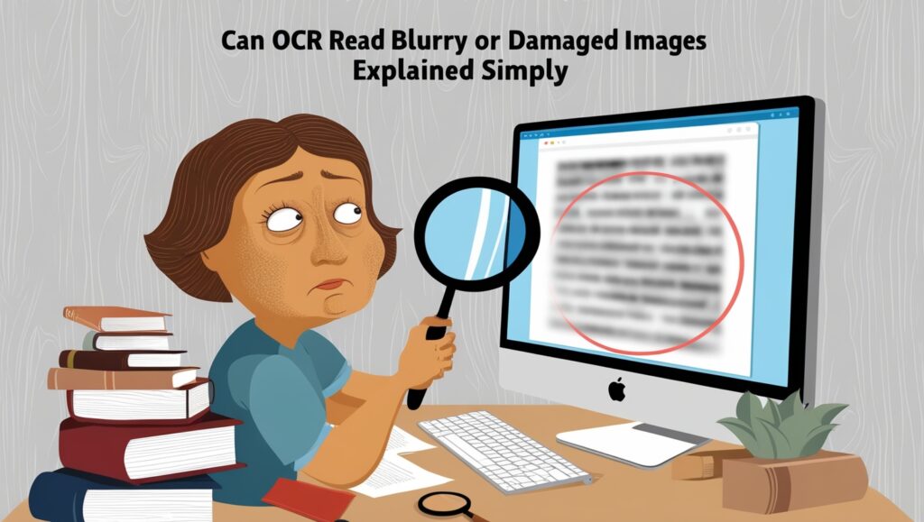 Can OCR Read Blurry or Damaged Images? Explained Simply