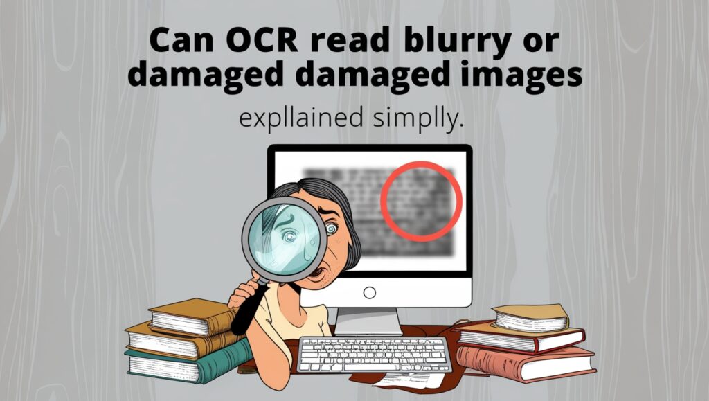 Can OCR Read Blurry or Damaged Images? Explained Simply