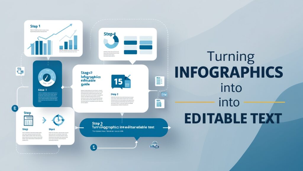 Turning Infographics into Editable Text: Step-by-Step