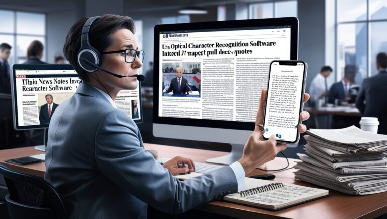 “How Journalists Use OCR to Pull Quotes from Screenshots and Leaks”