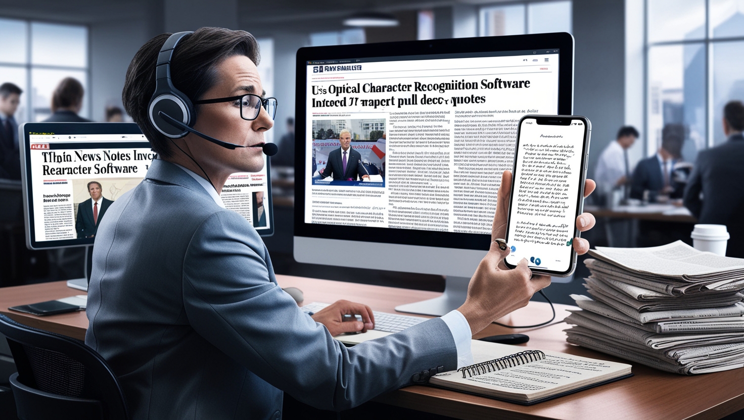 “How Journalists Use OCR to Pull Quotes from Screenshots and Leaks”