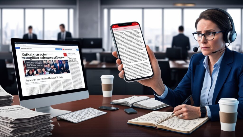 “How Journalists Use OCR to Pull Quotes from Screenshots and Leaks”