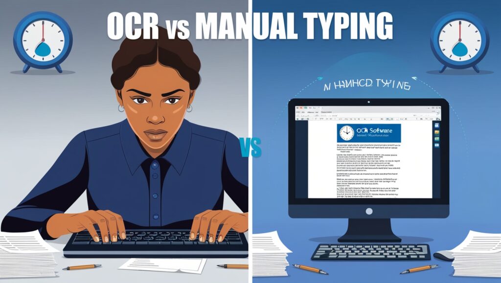 OCR vs Manual Typing: Time and Accuracy Comparison
