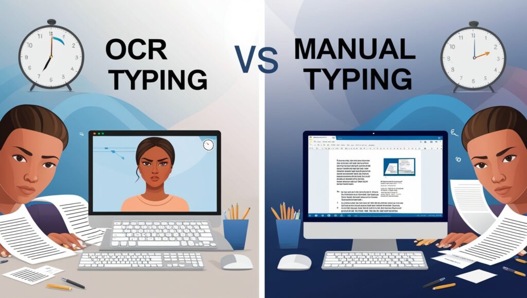 OCR vs Manual Typing: Time and Accuracy Comparison