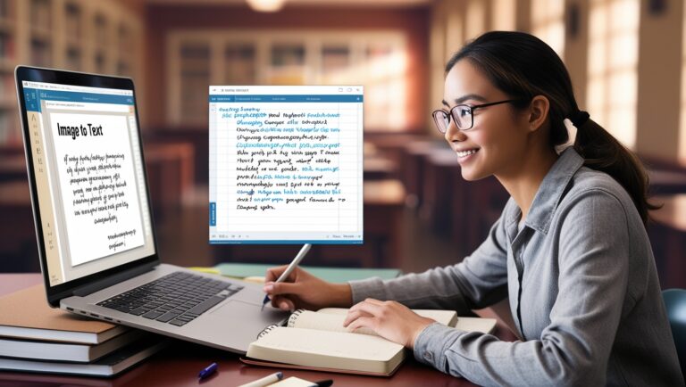 How Students Can Use Image to Text Tools for Faster Note-Taking