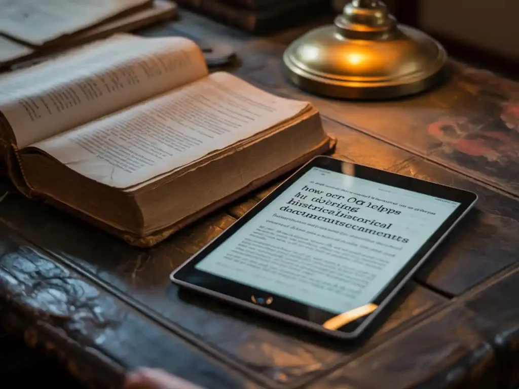 How OCR Helps in Digitizing Historical Documents