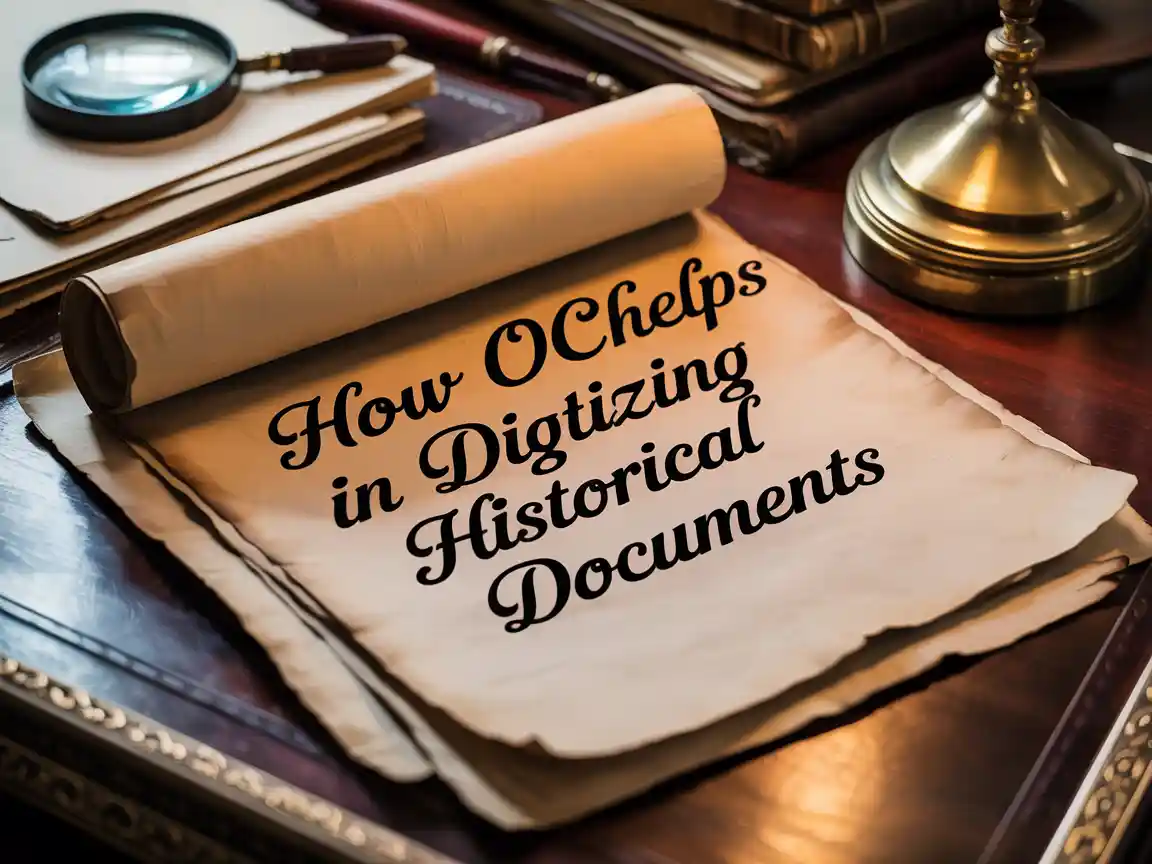How OCR Helps in Digitizing Historical Documents